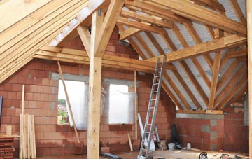 White Cross Hill attic trusses